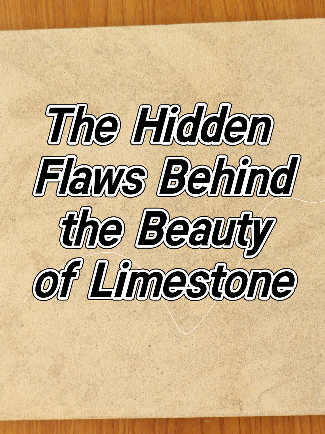 The Hidden Flaws Behind the Beauty: Limestone Hazards and Protection Tips 🌿✨