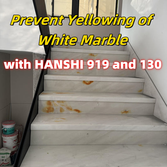 ✨Say Goodbye to Yellowing Stones with Hanshi 919 and 130!✨