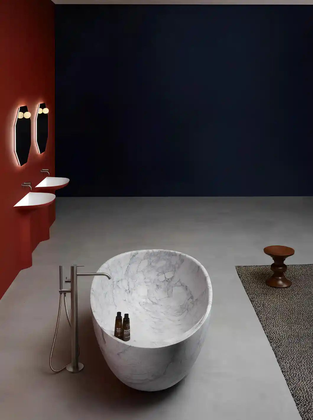 Luxurious Custom Marble Bathtub in Various Colors and Shapes